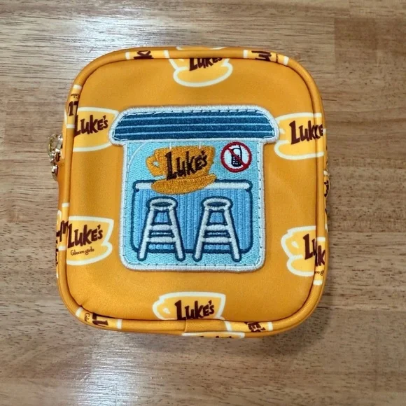 Stoney Clover Lane Gilmore Girls- Coffee Coffee Coffee Mini Pouch with Patch - Picture 1 of 5